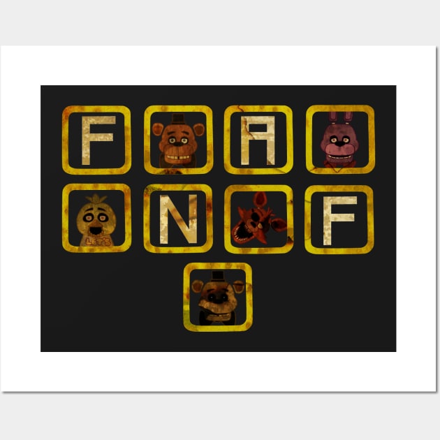 FNAF Wall Art by shadyfolk